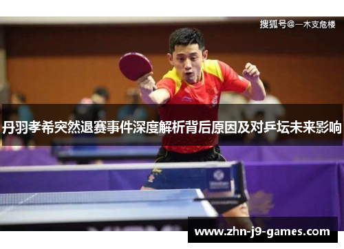 丹羽孝希突然退赛事件深度解析背后原因及对乒坛未来影响